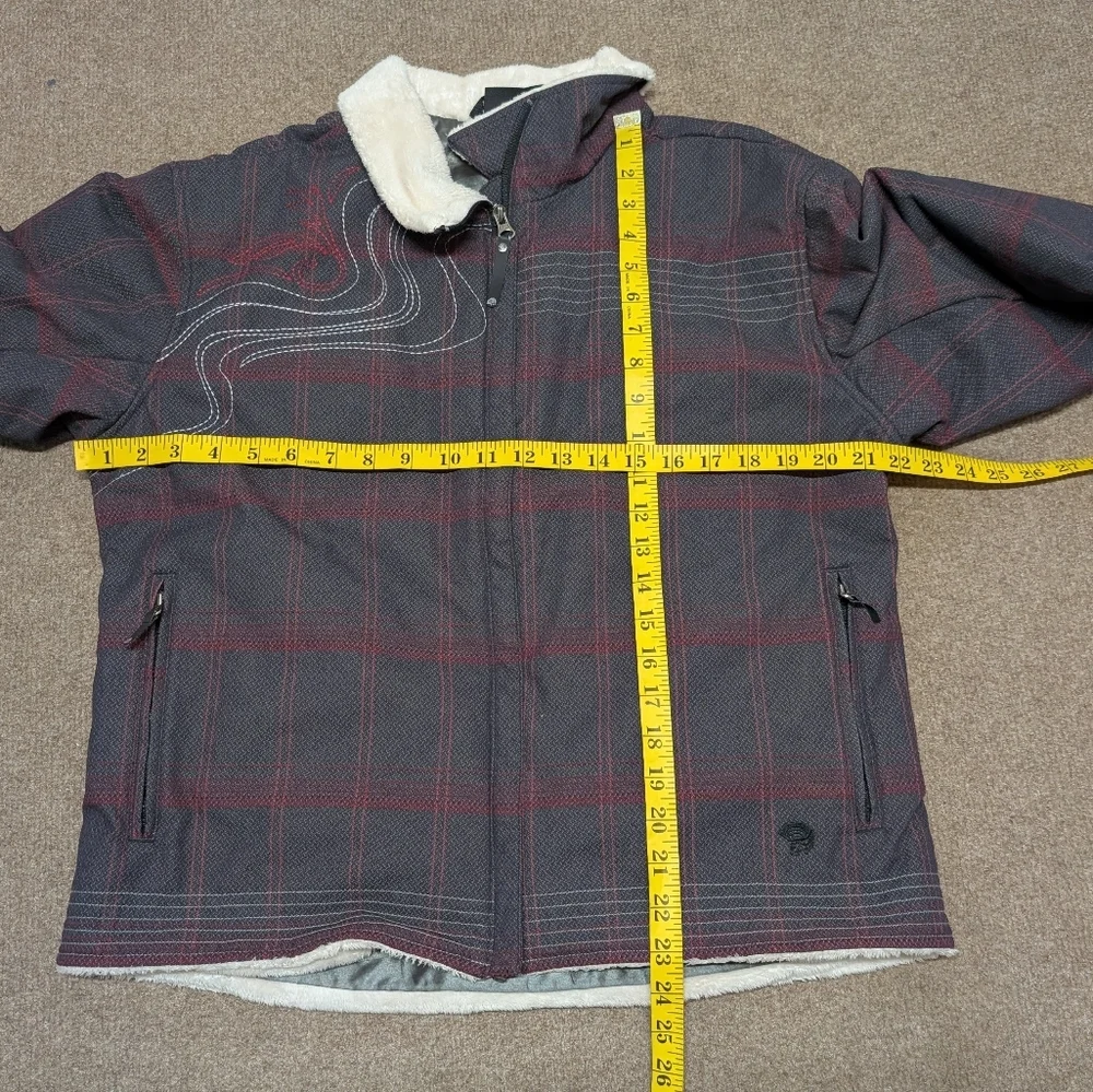 Mountain Hardwear Commotion Retro Stitched Plaid Winter Jacket Women's Large